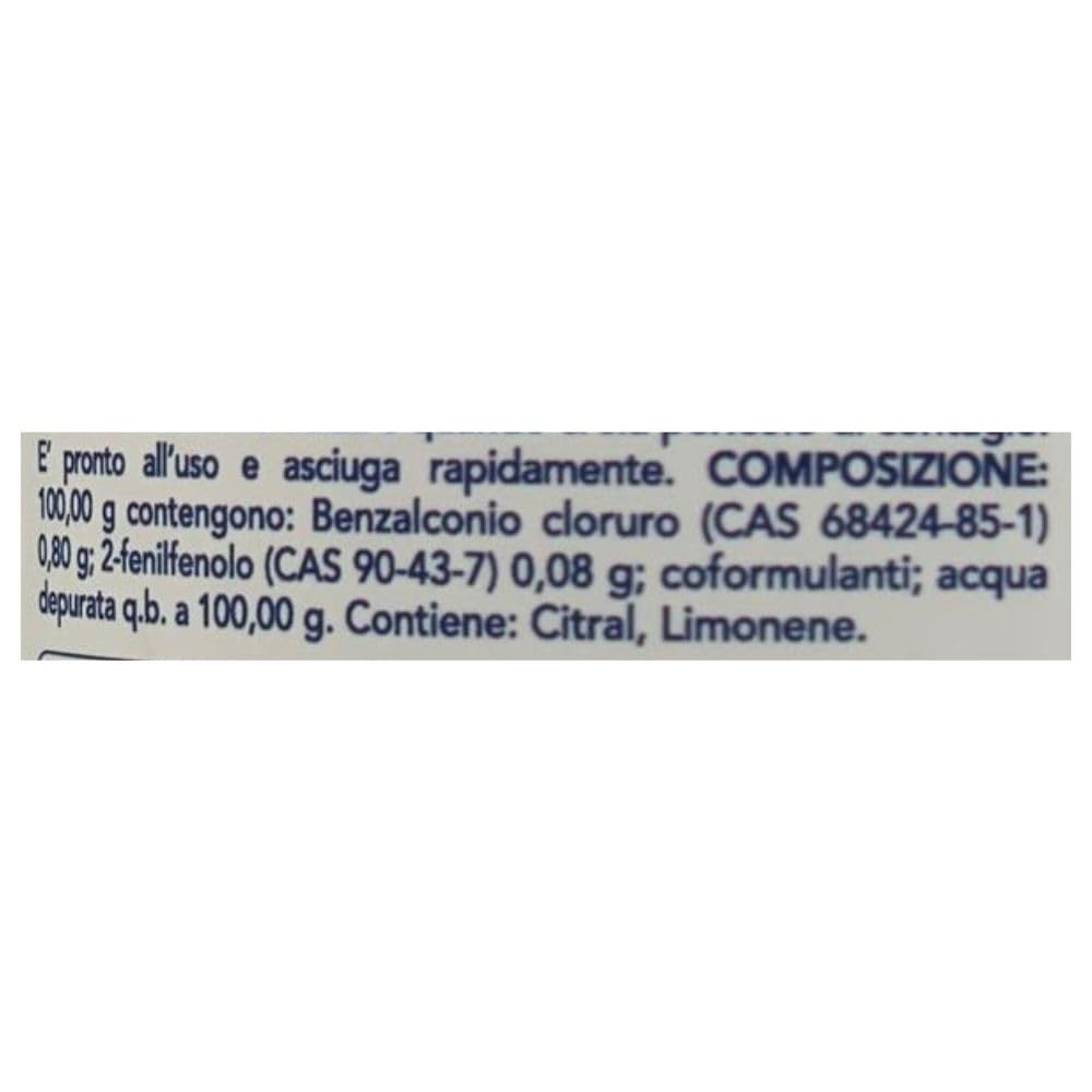 Disinfettante Liquido Contro Germi, Batteri e Lieviti, Prodotto Pronto All’Uso, 1000ml (2 Unità)