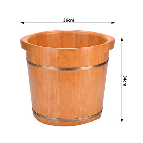 Baño de pies de madera Katzowen sin tapa miniatura 7