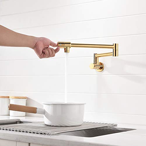 Grifo de latón para llenado de ollas, grifo de cocina que elimina el peso de cargar agua 6