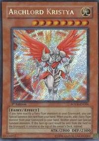 Yu-Gi-Oh! - Archlord Kristya (SOVR-EN096) - Stardust Overdrive - 1st Edition - Secret Rare