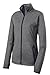 Joe's USA Ladies All Sport Wicking Stretch Contrast Full-Zip Jacket-Navy-XS