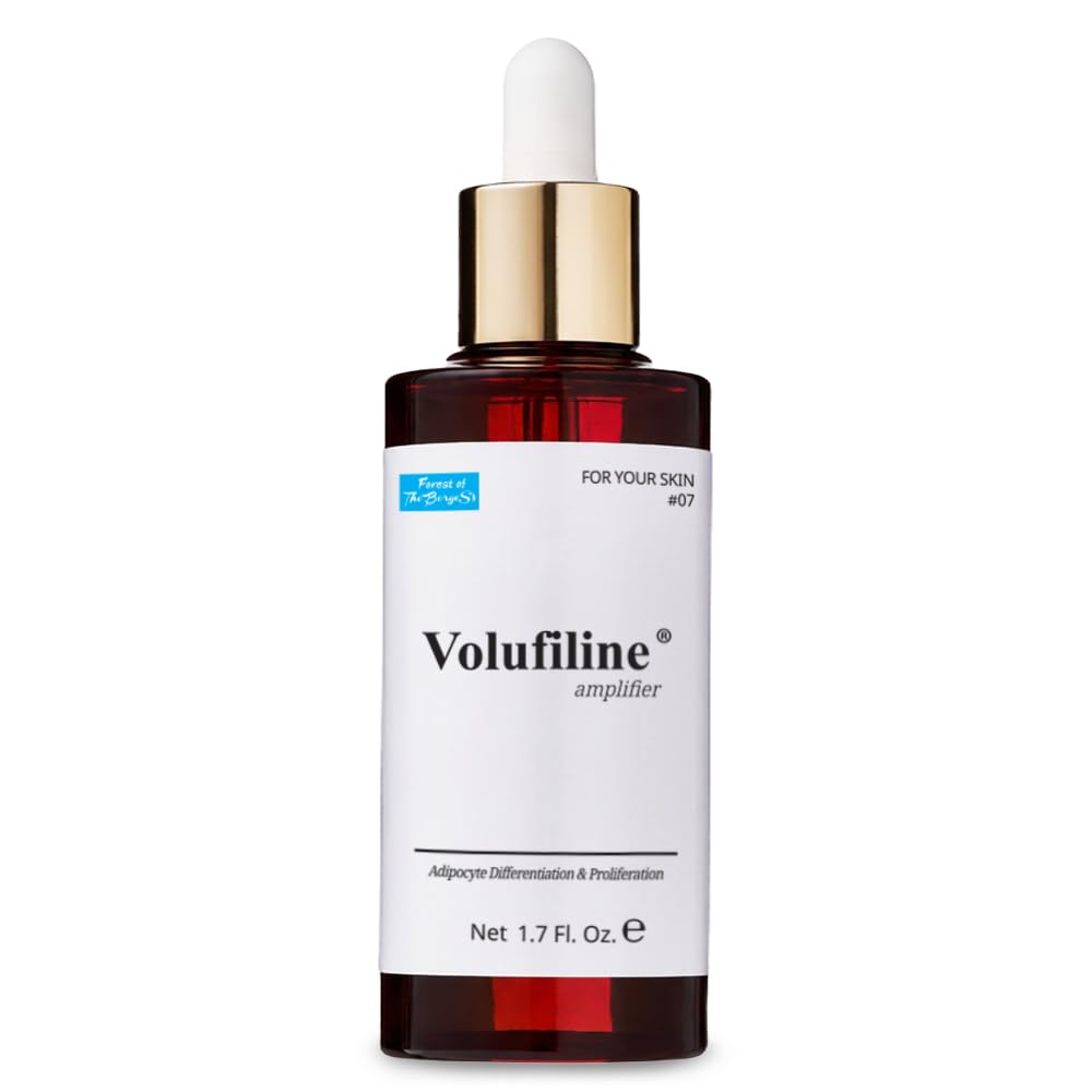Volufiline Serum, Pure Volufiline Oil for face, breast, butt, under eyes, Skin Elasticity, 100% Genuine, France Sederma, Cosmetic Ingredient booster korean volifiline glass bottle, 1.7 fl. oz. / 50 ml