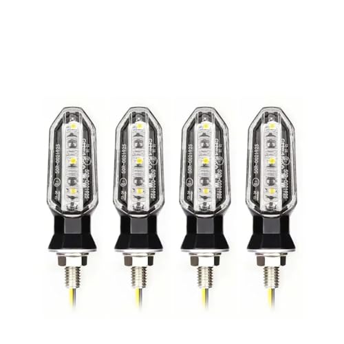 Clignotant de moto 8mm ambre pour remplacer vos indicateurs de direction défectueux 12V