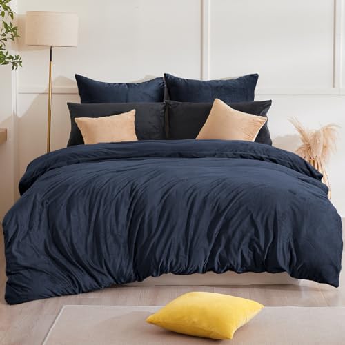 Beqnat Winter Warme Thermo Flanell Bettwäsche 140x200, Flauschige Teddy...