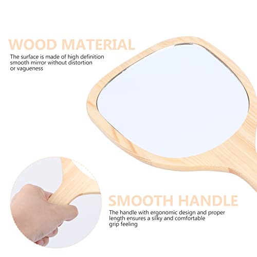 Espelho De Mesa De Vaidade Espelho De Mão Espelho De Maquiagem Espelhos De Mão Com Alça Espelho Cosm