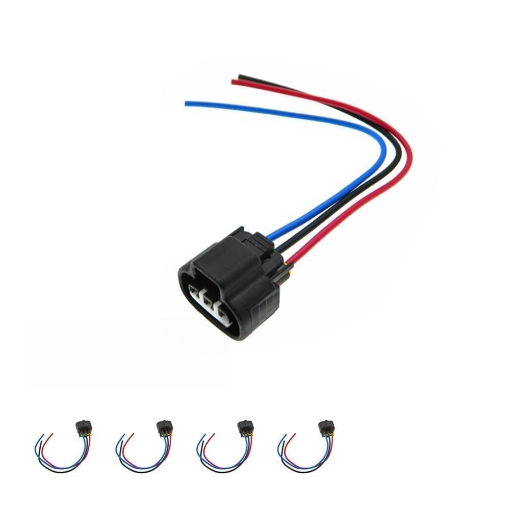3-pinowe złącze czujnika przepustnicy do zapłonu: 90980-10845 6189-0099 91175256 13420-65D00(4 PCS)