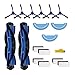 MIKONG Kit accessori per Cecotec Conga 1090 Connected Force 1090 Connected 1090 Robot aspirapolvere Parti di ricambio 17 confezioni Spazzola principale e filtro e spazzola laterale e panno per mop