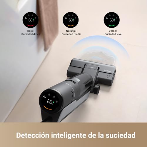 Image of DREAME H12S Wet & Dry Dirt Vacuum Cleaner, Smart Floor Cleaner, Cordless Vacuum Cleaner and Hard Floor Mop, Cleaning Edges with Dirt Detection