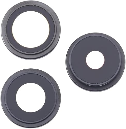 Camera Lens Cover 3Pcs Set Black