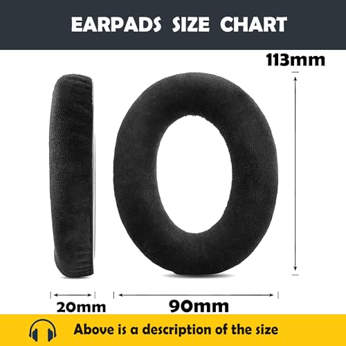 Almohadillas de tela suave HD558 para auriculares HD515 HD518 HD555 HD558 HD559 HD595 HD598 PC37X PC350SE Game Zero miniatura 5