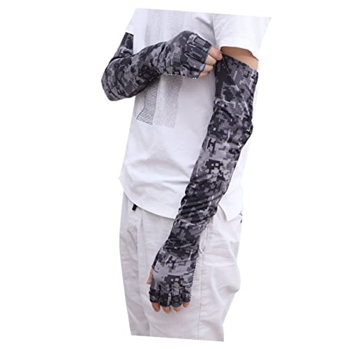 Happyyami 2 Unidades Protetor De Braço Bicicleta Masculina Manga De Tiro Luvas De Futebol Luvas Para