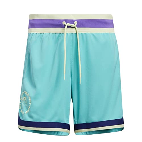 Short en tricot léger adidas Hoop York City sport d'été S