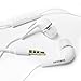 Samsung EHS64AVFWE 3.5mm EHS64 Stereo Headset with Remote and Mic - Original OEM - Non-Retail Packaging - White