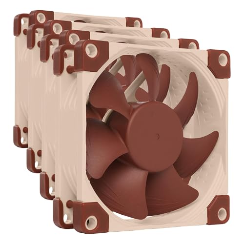 Image of Noctua NF-A8 PWM, Premium Quiet Fan, 4-Pin (80mm, Brown) (Pack of 4)