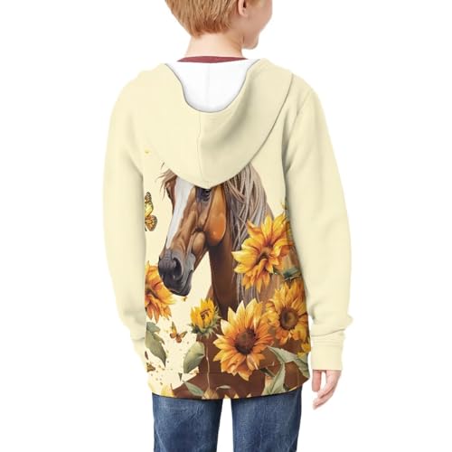 Sprowallow Girls Fashion Hoodies Long Sleeve Sweatshirts Zip Up Jackets Hooded with Pocket Fall Clothes Activewear4