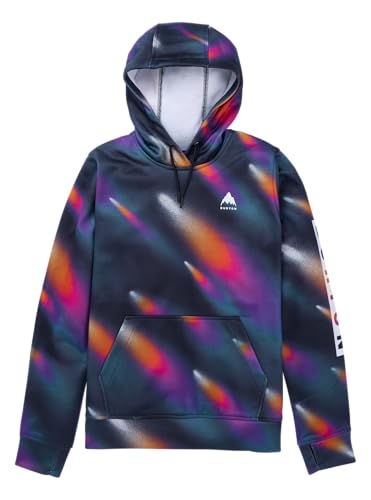 Burton Pull à Capuche en Chêne Femme Sweat Chaud Respirant avec Passe Pouce