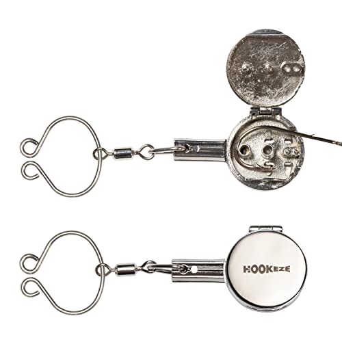 Image of HOOK-EZE Fishing Knot Tying Tool | Protect from Fish Hooks | Tie Fishing Knots Easily | Cool Gadgets for Fishermen | Ice Fly Fishing | Fishing Accessories for Beginner Anglers | Nail Knot Tool