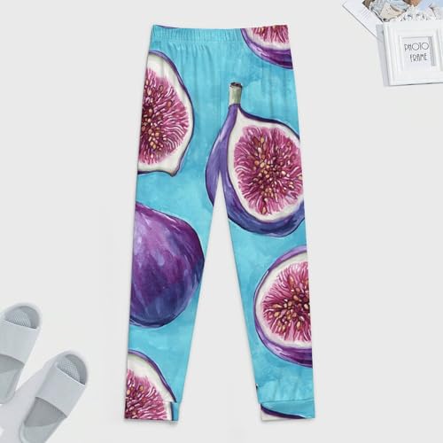 Purple Figs Breathable Mens Pajama Pants Lounge Sleep PJ Bottoms Sleepwear Jogger3