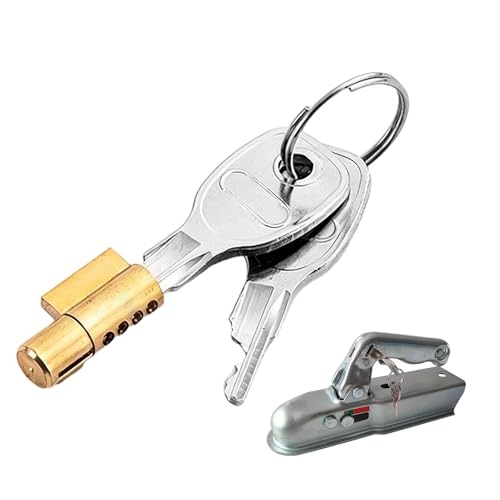 Antivol Remorque, Anti Vol Remorque Attelage, Cadenas Remorque Anti Vol, Cadenas Remorque, Antivol Remorque Attelée, Verrou de Pour Remorque, Sécurité...