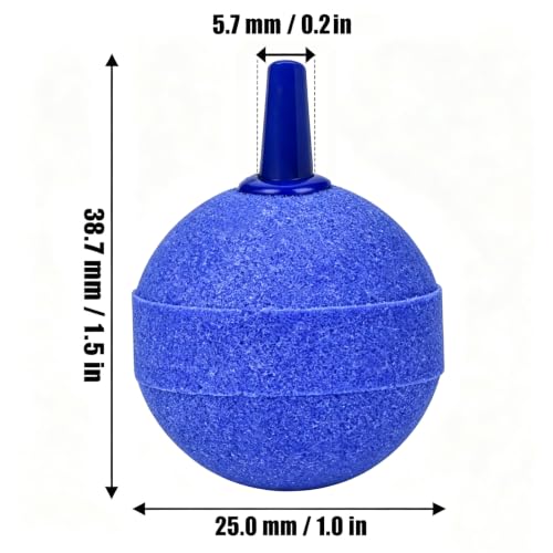 Image of Air Stone Bar Bubble Diffuser Set, Ball-Shape Fish Tank Air Bubble Air Stone Bar Hydroponics Oxygen Diffuser, for Aquarium Fish Tanks Ponds