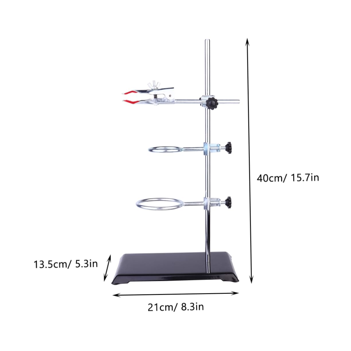 BESTYASH Gradilla Para Tubos De Ensayo Soporte De Laboratorio Metálico Material Laboratorio Para Experimentos Químicos Soporte De Tubos De Ensayo
