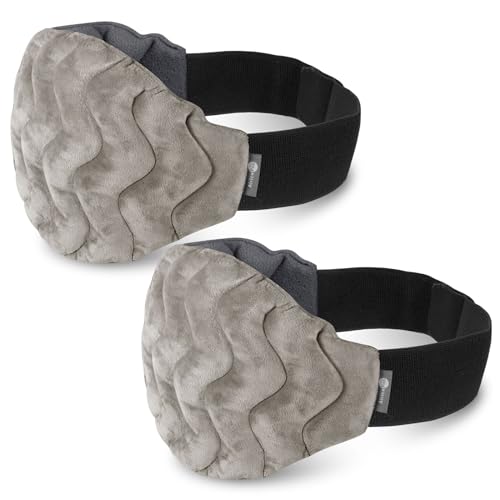 AiricePac 2 Grandes Almofadas de Aquecimento de Micro-Ondas para Alívio de Dor Nas Costas, Envoltóri