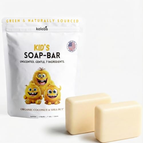 Kids Gentle 2 Soap Bar Body Wash for Sensitive Skin, Only 7...