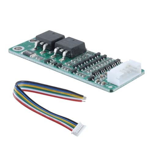 Alide 2Pcs 5s BMS Ladegerät Schutz Bord Li Batterie Modul 18v 21v 15a Laden Entladen Schutz Platine mit Kabel