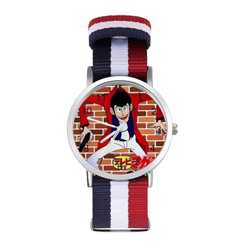 ルパン三世 79時計 腕時計 うで時計 ビジネス腕時計 お祝い プレゼント 贈り物 男女兼用 新学期 誕生日 入学 通学 入園 通園