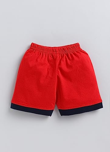 Image of CUTOPIES Boys & Girls Fanta Half Sleeve T-shirt and Shorts Set (Pack of 1) Baby Boys' Clothing Sets