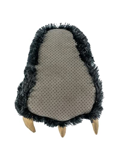 Lazy One Animal Paw Slippers For Kids And Adults, Fun Costume For Kids, Cozy Furry Slippers, Bear, Monster, Panther (Black, X-Large) #TOP2