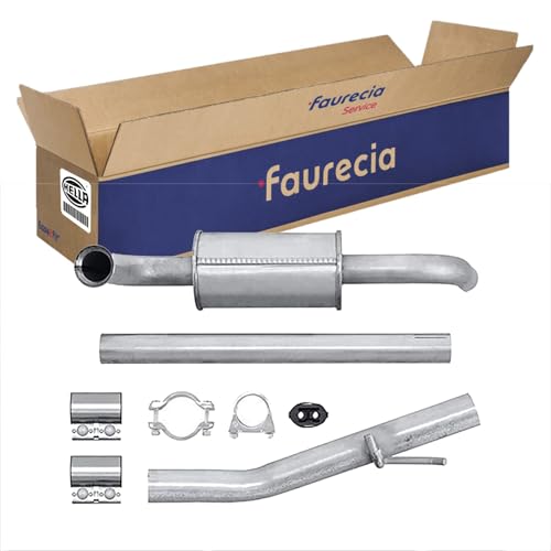 Silenciador del medio HELLA 8LC 366 025-831 centro de tres piezas Easy2Fit Kit