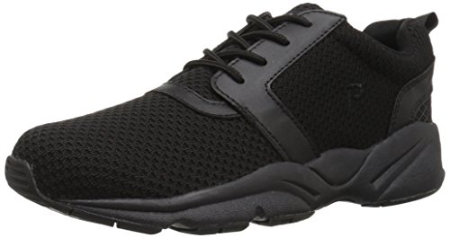 Propét Women Stability X Sneaker, Black, 9 Wide