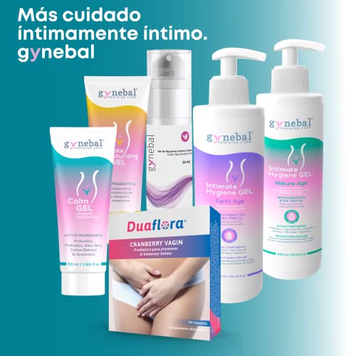 GYNEBAL - Jabon Intimo Mujer Edad Fertil - PH 4.5 - PURIFICANTE con Arbol de Te + Prebiotico + Acido Lactico - Gel Higiene Intima Diaria – 150 ml - imagen 9