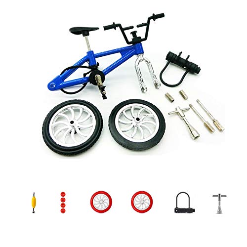 Yoeevi Mini Finger Sports Park Ramp Toys Set, Skateboards/Bikes/Swing Boards/Replacement Wheels And Tools With Ramp And Rail Park Stair Educational Finger Toy Set For Kids Party Favor #TOP2