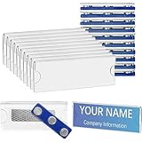 Placas Identificativas, Placa Identificativa Personal, Placa Identificativa Personal, Identificador Personal con imán de 3 puntos para chaquetas, camisas y cortavientos