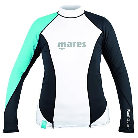 Mares Damen Rash Guard L/S Loose Fit She Dives Aqua Tauchanzug Cover