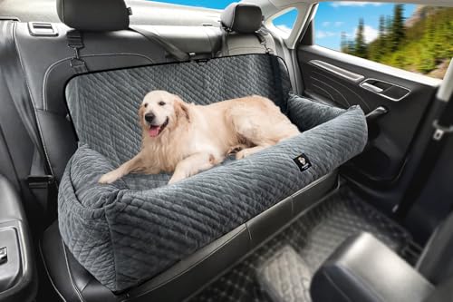 Dog Car Seat for Medium/Large Dogs Under 100 Lbs,Multi-Functional Dog