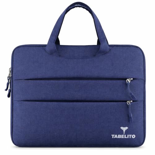 Image of Tabelito Basic Laptop Bag Sleeve Case Cover Pouch for 13 Inch Laptop Apple /Dell /Lenovo /Asus /Hp /Samsung /Mi /MacBook /Ultrabook /Thinkpad /Ideapad /Surfacepro (Blue)