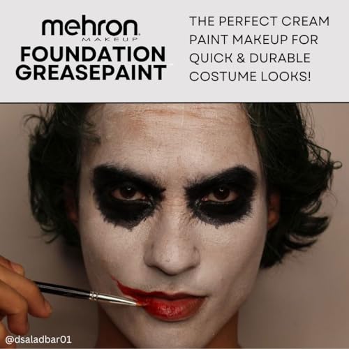 image for Mehron Makeup Foundation Greasepaint | Stage, Face Paint, Body Paint, 