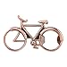 Fashion Craft 6163 Vintage Bicycle design antique copper color metal bottle opener, One Size, Brown