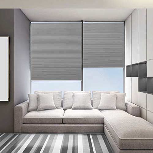 image for Homlandee Blackout Blinds Cordless Shades Cellular Shades Honeycomb Wi