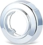 8 Inches Front Car Wheel Center Hub Cap Compatible with Ford Van F250 F350 E-Series 4WD 95-08, Glossy Chrome