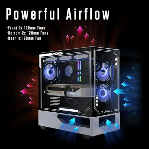 Image of ZOTAC MEK Gaming PC Desktop, NVIDIA GeForce RTX 5090 32GB GDDR7, AMD Ryzen 7 9800X3D Up to 5.2GHz, 32GB DDR5, 2TB NVMe SSD, 1200W 80+ Gold PSU, WiFi 6E, Bluetooth 5.3, Windows 11 Pro, White