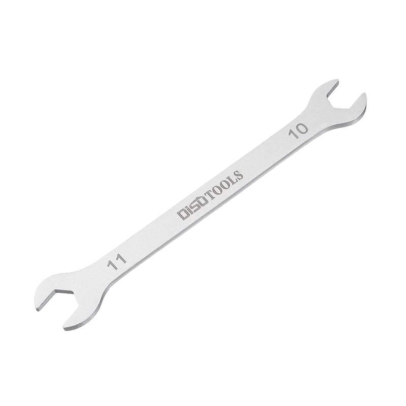 Chave de Boca Fina 10 x 11 mm Métrica uxcell em Aço Inoxidável 3cr13