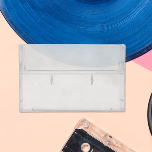 Caja para cintas de cassette transparente: soluciona el desorden con ABS 6