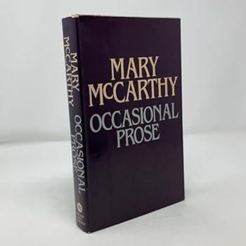 Hardcover Occasional Prose: Essays Book