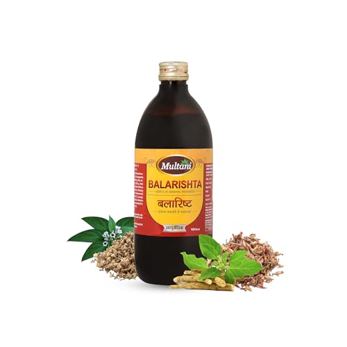 Image of Multani Balarishta | Usefull In Stress Relief, Vata Imbalance, Weakness, Nerve Weakness & Rheumatic Disorder | For Joints Pain, Insomnia, Poor Circulation, Constipation, Vata Issues & Arthritic 680 Ml