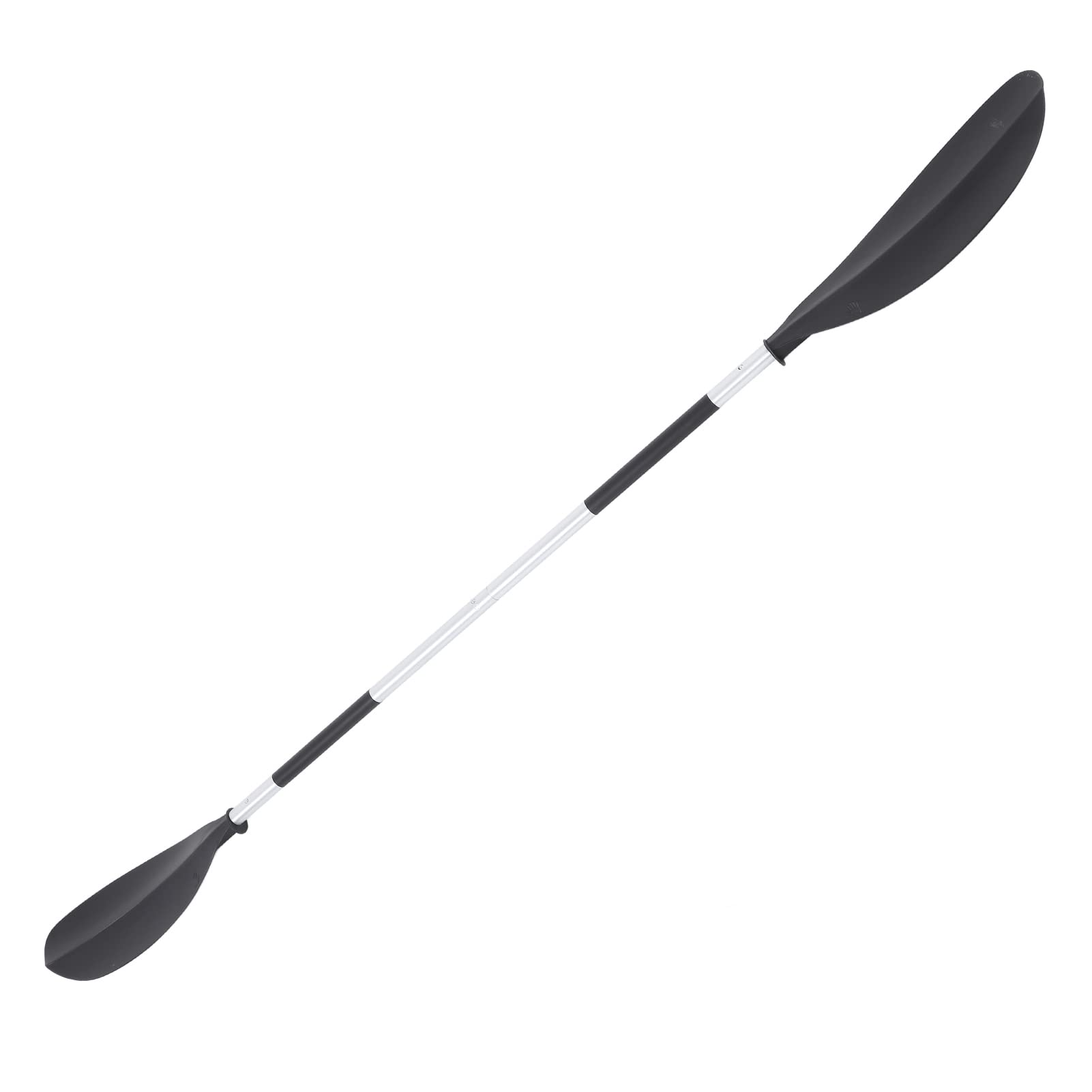 Naroote Wiosło Kajakowe, Regulowany 3-kątowy Profesjonalny Pręt Aluminiowy z Ostrzem z Włókna Szklanego PP do Kajakarstwa, Deski Surfingowej, Oceanu i łodzi, 213 Cm