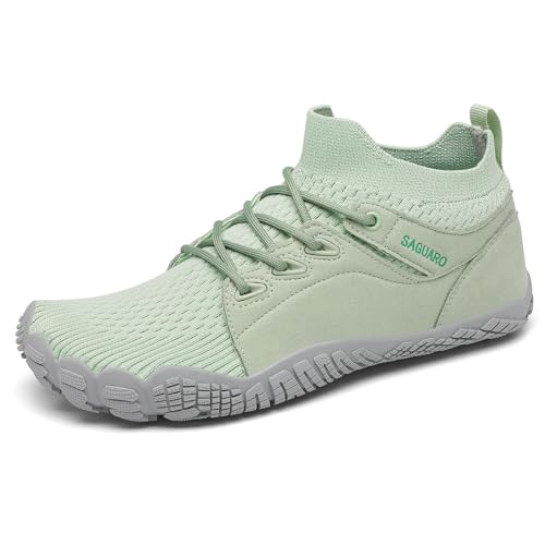 SAGUARO Unisex Barfußschuhe für Herren Damen Fitnessschuhe Atmungsaktiv...